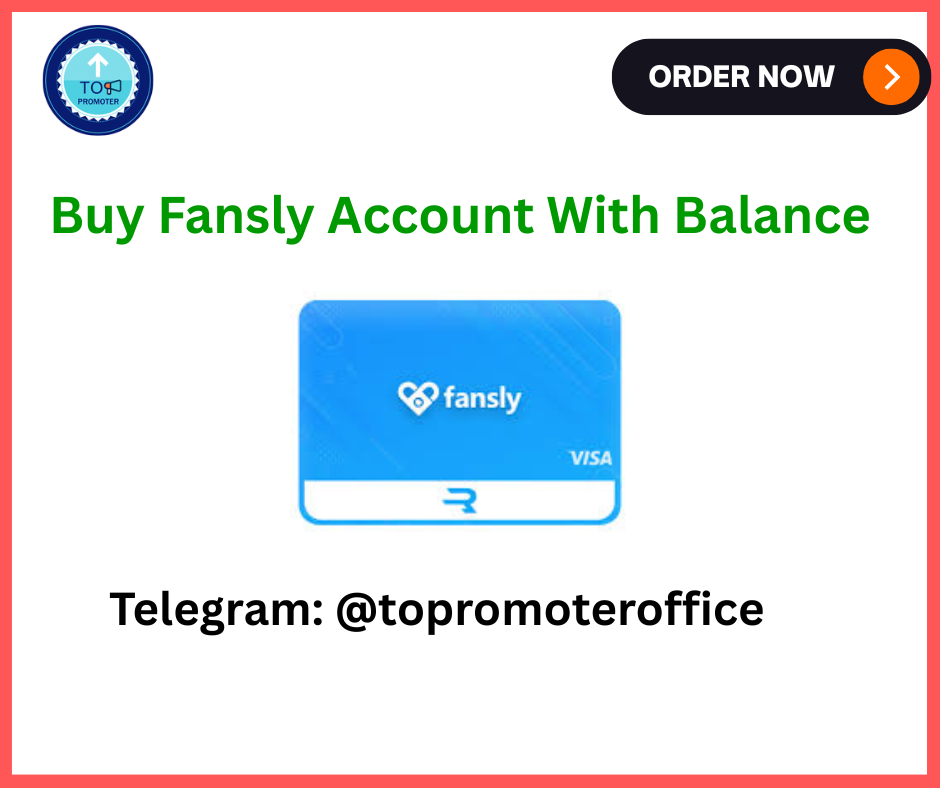 Buy Fansly Account With Balance